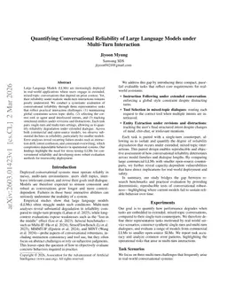 Quantifying Conversational Reliability of Large Language Models under Multi-Turn Interaction