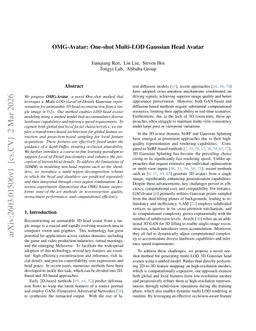 OMG-Avatar: One-shot Multi-LOD Gaussian Head Avatar