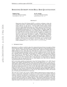 Boosting Entropy with Bell Box Quantization