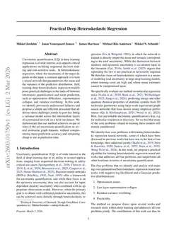 Practical Deep Heteroskedastic Regression