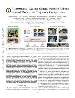 Robometer: Scaling General-Purpose Robotic Reward Models via Trajectory Comparisons