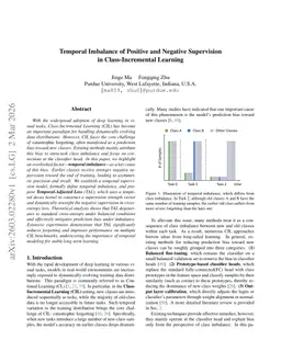 Temporal Imbalance of Positive and Negative Supervision in Class-Incremental Learning