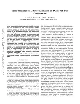 Scalar-Measurement Attitude Estimation on $\mathbf{SO}(3)$ with Bias Compensation
