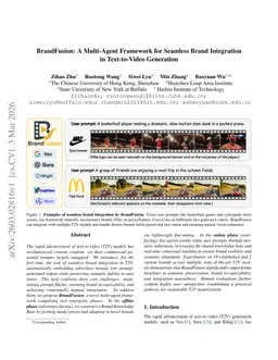 BrandFusion: A Multi-Agent Framework for Seamless Brand Integration in Text-to-Video Generation