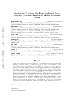 Breaking the Prototype Bias Loop: Confidence-Aware Federated Contrastive Learning for Highly Imbalanced Clients