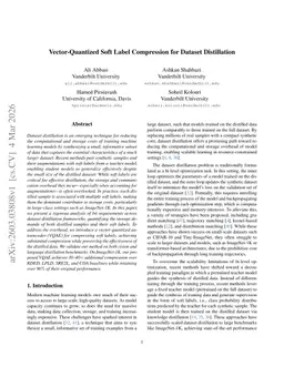 Vector-Quantized Soft Label Compression for Dataset Distillation