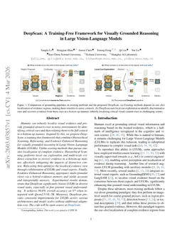 DeepScan: A Training-Free Framework for Visually Grounded Reasoning in Large Vision-Language Models