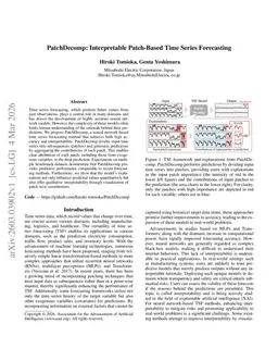 PatchDecomp: Interpretable Patch-Based Time Series Forecasting