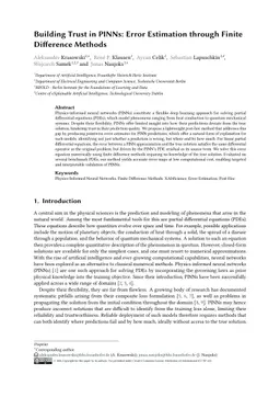 Building Trust in PINNs: Error Estimation through Finite Difference Methods