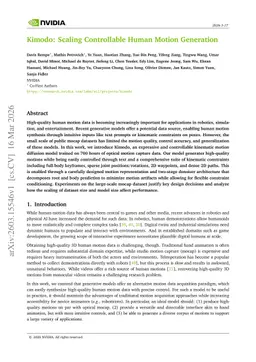 Kimodo: Scaling Controllable Human Motion Generation