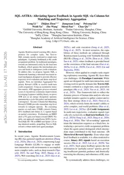 SQL-ASTRA: Alleviating Sparse Feedback in Agentic SQL via Column-Set Matching and Trajectory Aggregation