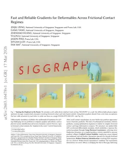 Fast and Reliable Gradients for Deformables Across Frictional Contact Regimes