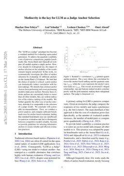 Mediocrity is the key for LLM as a Judge Anchor Selection