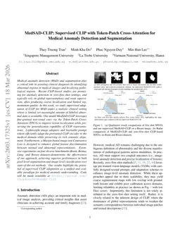 MedSAD-CLIP: Supervised CLIP with Token-Patch Cross-Attention for Medical Anomaly Detection and Segmentation