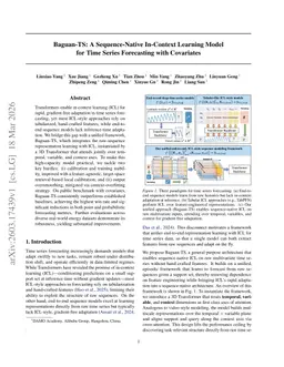 Baguan-TS: A Sequence-Native In-Context Learning Model for Time Series Forecasting with Covariates