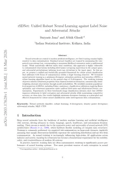 rSDNet: Unified Robust Neural Learning against Label Noise and Adversarial Attacks