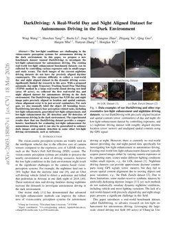 DarkDriving: A Real-World Day and Night Aligned Dataset for Autonomous Driving in the Dark Environment