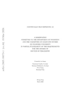 Continually self-improving AI