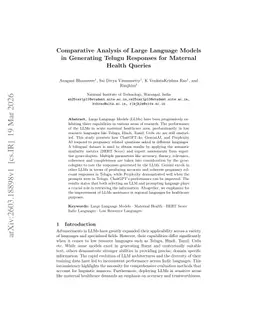Comparative Analysis of Large Language Models in Generating Telugu Responses for Maternal Health Queries
