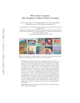 When Slots Compete: Slot Merging in Object-Centric Learning