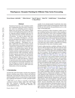 TimeSqueeze: Dynamic Patching for Efficient Time Series Forecasting