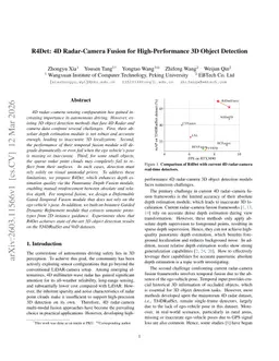 R4Det: 4D Radar-Camera Fusion for High-Performance 3D Object Detection