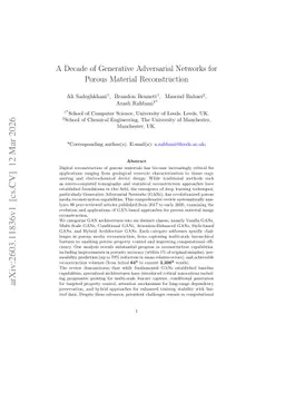 A Decade of Generative Adversarial Networks for Porous Material Reconstruction