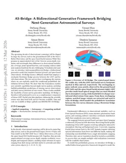 AS-Bridge: A Bidirectional Generative Framework Bridging Next-Generation Astronomical Surveys