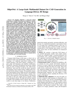 SldprtNet: A Large-Scale Multimodal Dataset for CAD Generation in Language-Driven 3D Design