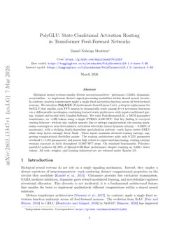 PolyGLU: State-Conditional Activation Routing in Transformer Feed-Forward Networks