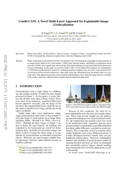 Combi-CAM: A Novel Multi-Layer Approach for Explainable Image Geolocalization