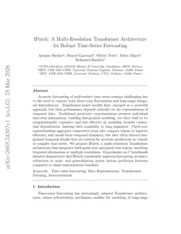 IPatch: A Multi-Resolution Transformer Architecture for Robust Time-Series Forecasting