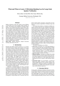 What and When to Learn: CURriculum Ranking Loss for Large-Scale Speaker Verification