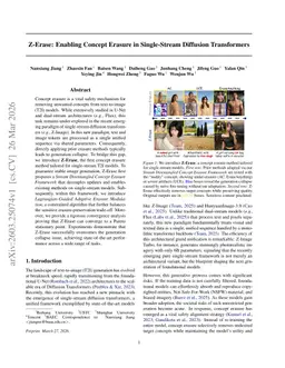 Z-Erase: Enabling Concept Erasure in Single-Stream Diffusion Transformers
