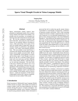Sparse Visual Thought Circuits in Vision-Language Models