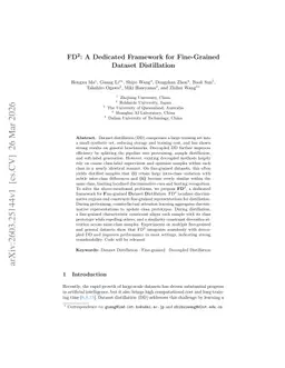 FD$^2$: A Dedicated Framework for Fine-Grained Dataset Distillation