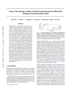 Train at Moving Edge: Online-Verified Prompt Selection for Efficient RL Training of Large Reasoning Model