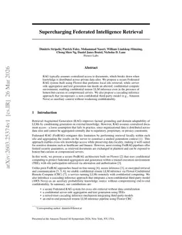 Supercharging Federated Intelligence Retrieval