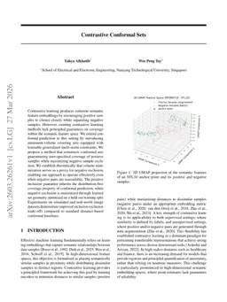 Contrastive Conformal Sets