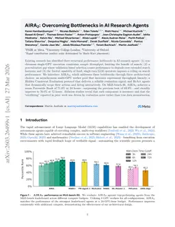 AIRA_2: Overcoming Bottlenecks in AI Research Agents
