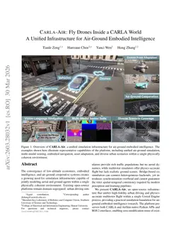 CARLA-Air: Fly Drones Inside a CARLA World -- A Unified Infrastructure for Air-Ground Embodied Intelligence