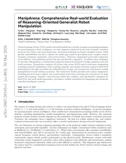 ManipArena: Comprehensive Real-world Evaluation of Reasoning-Oriented Generalist Robot Manipulation