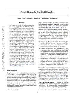 Agentic Harness for Real-World Compilers