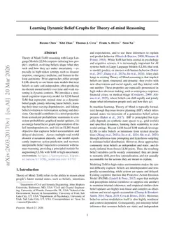 Learning Dynamic Belief Graphs for Theory-of-mind Reasoning