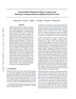 Neuronal Self-Adaptation Enhances Capacity and Robustness of Representation in Spiking Neural Networks
