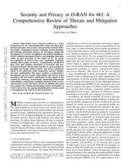 Security and Privacy in O-RAN for 6G: A Comprehensive Review of Threats and Mitigation Approaches