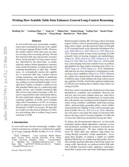 Probing How Scalable Table Data Enhances General Long-Context Reasoning