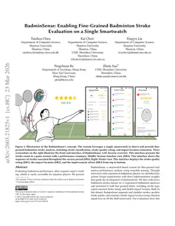 BadminSense: Enabling Fine-Grained Badminton Stroke Evaluation on a Single Smartwatch