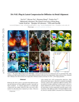 DA-VAE: Plug-in Latent Compression for Diffusion via Detail Alignment