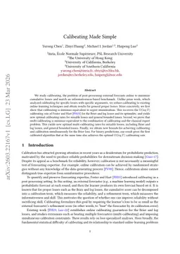 Calibeating Made Simple